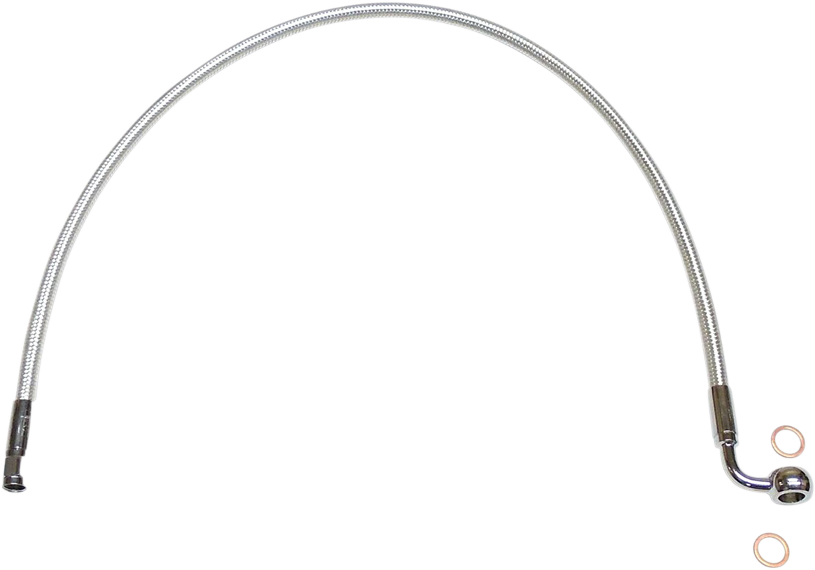 MAGNUM Brake Line - 10 mm-90 - 17" - Sterling Chromite II AS37217