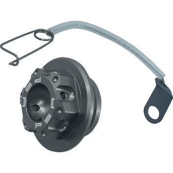 POWERSTANDS RACING Oil Cap Kit - Gun Metal - M30 x 1.5 00-01314-29