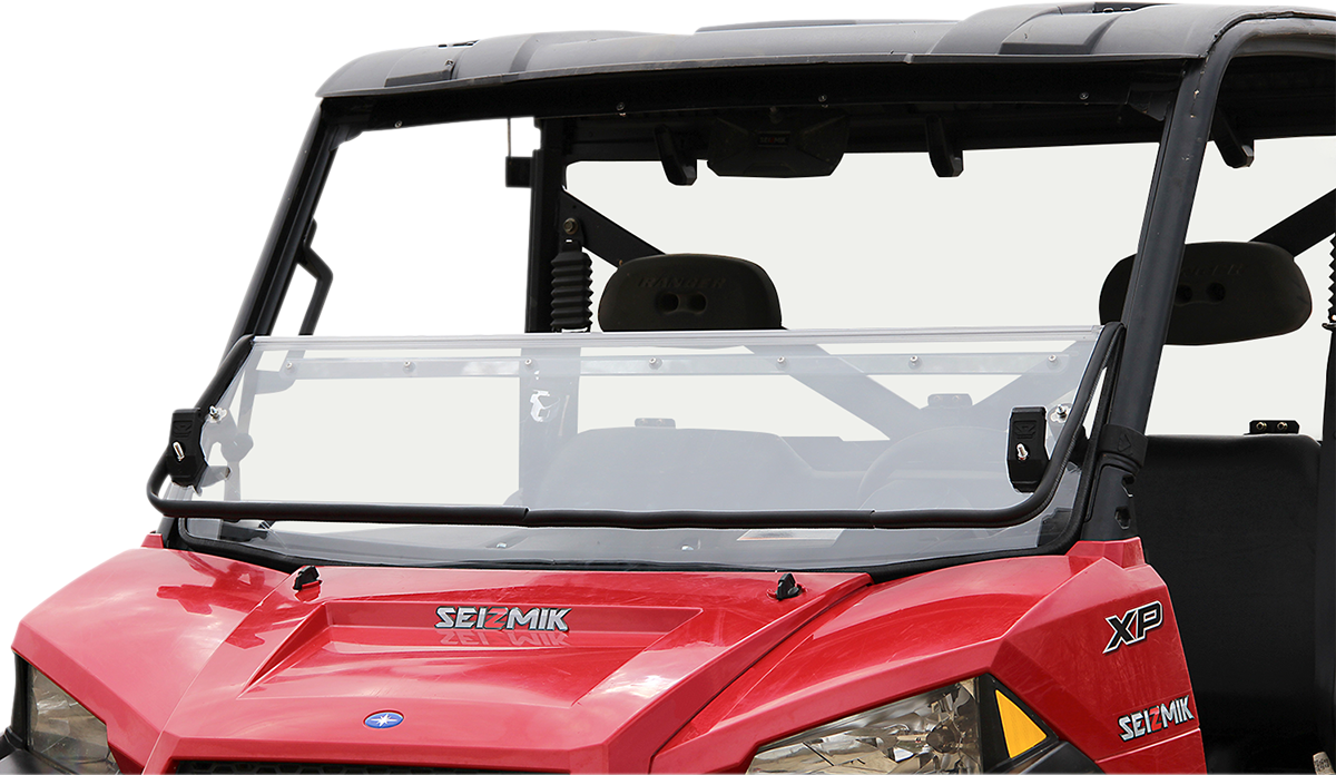 SEIZMIK Folding Windshield - Polycarbonate 23078