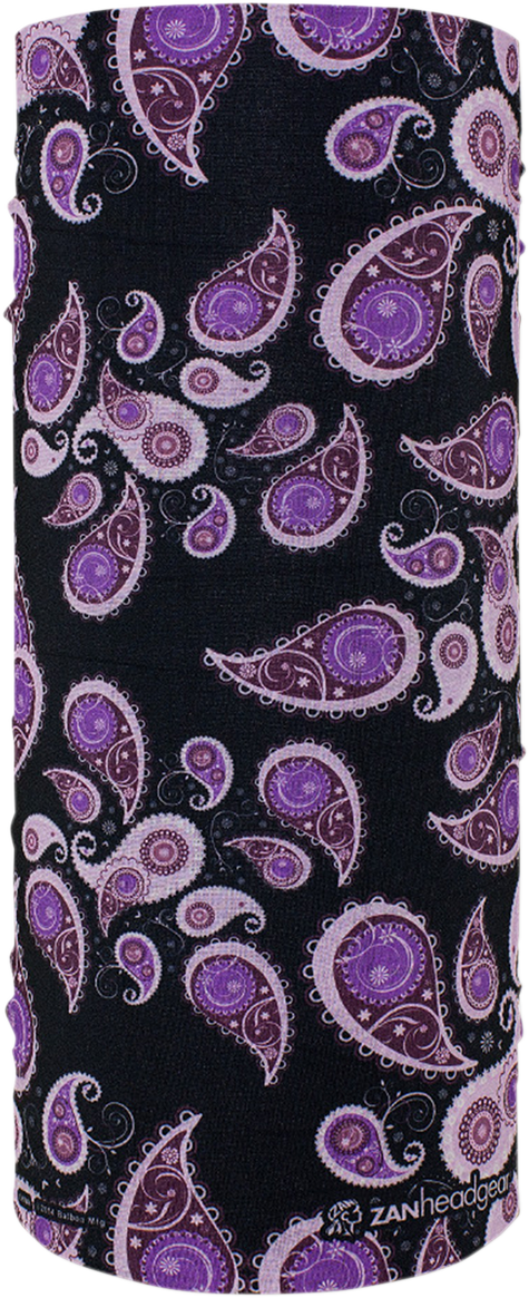 ZAN HEADGEAR Motley Tube - Purple Paisley T228