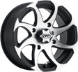 ITP Wheel - Twister - Directional - Front/Rear | Right - Machined Black - 14x7 - 4/110 - 5+2 1422326536BR