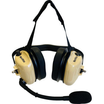 NAVATLAS Headset - Behind-the-Head - Stereo/VOX - Beige NB202BE