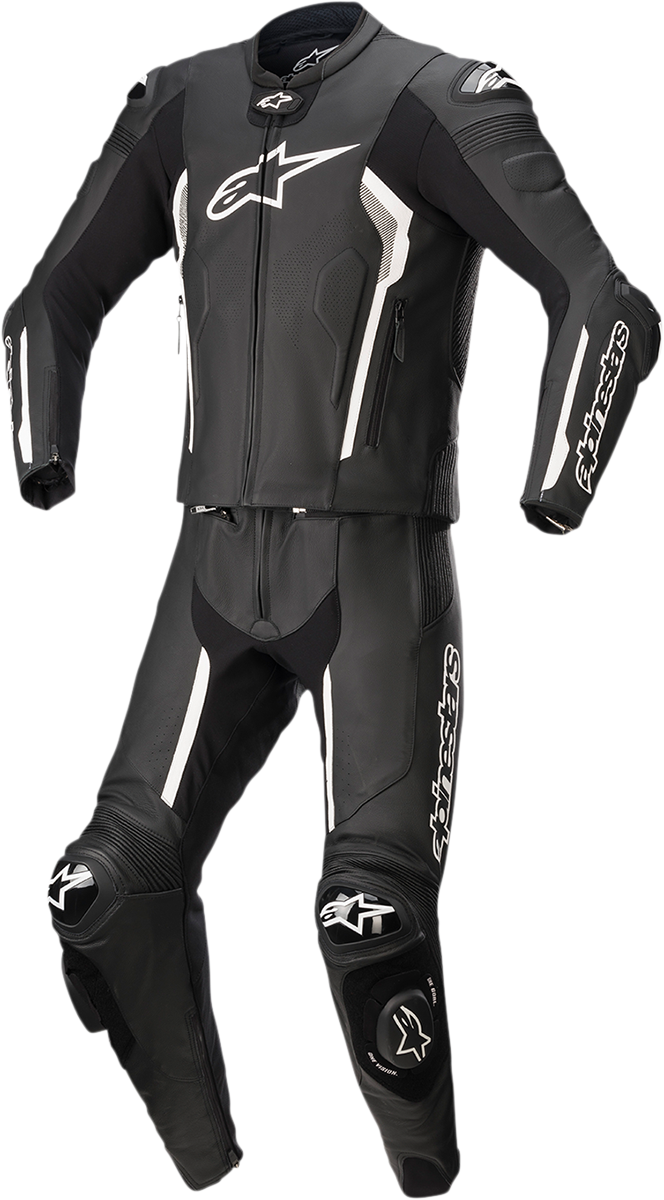 ALPINESTARS Missile v2 - 2-Piece Suit - Black/White/Gray - US 38 / EU 48 3160122-12-48