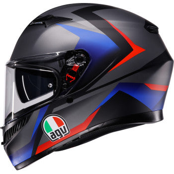 AGV Helmet K3 Striga Matte Black/Blue/Red Xl 2118381004-024-XL