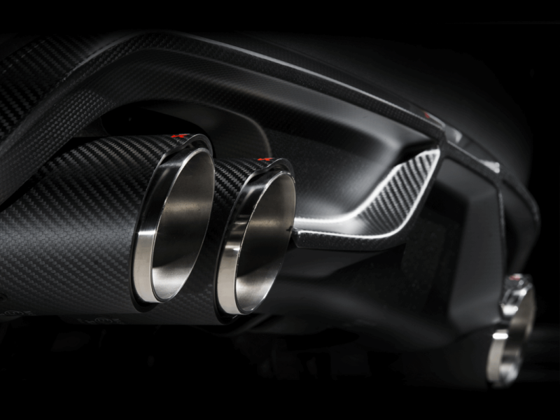 Akrapovic 2015+ BMW X5M (F85) Tail Pipe (Carbon) - Single TP-CT/39