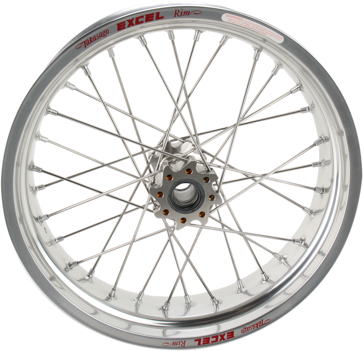 EXCEL Rear Wheel Set - Next Generation - Pro Series - 19 X 2.15" - Silver Rim/Silver Hub 2R7ES40