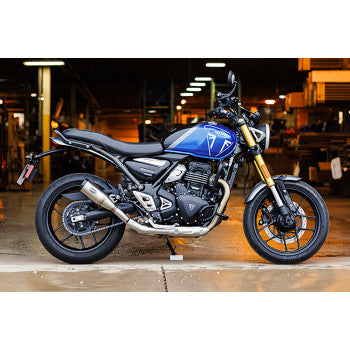 S&S CYCLE Grand National Slip-On Muffler - Stainless Steel - Speed 400 & Scrambler 400 550-1143  1811-4786