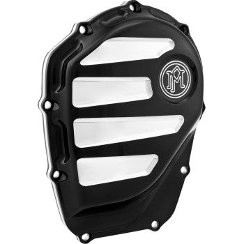 PERFORMANCE MACHINE Scallop Cam Cover - Contrast Cut Platinum - M8  0177-2072-BMP