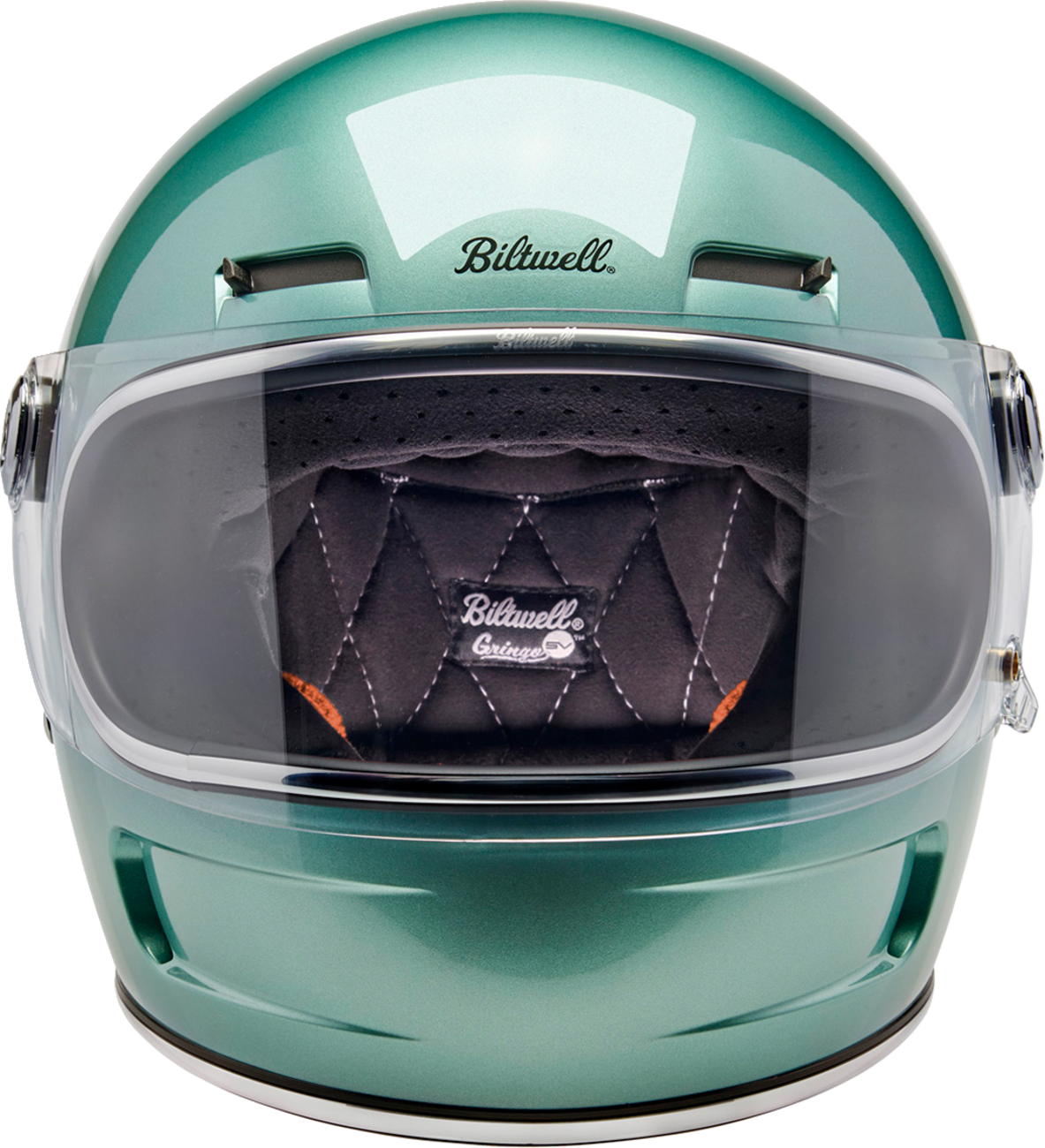 BILTWELL Gringo SV Helmet - Metallic Seafoam - Small 1006-313-502