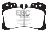 EBC 07+ Lexus LS460 4.6 Yellowstuff Front Brake Pads DP41811R