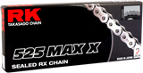 RK 525 Max X - Chain - 120 Links - Yellow 525MAXX-120-YY