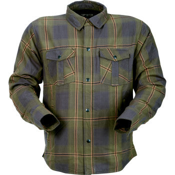 Z1R Ashwood Flannel - Olive - Small 3040-3301