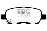 EBC 03-05 Infiniti FX35 3.5 Yellowstuff Rear Brake Pads DP41666R