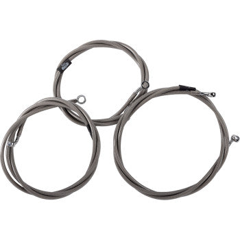 LA CHOPPERS Brake Line - 24"+ - '18-'20 FL Glide   LA-8059B19