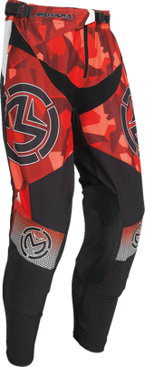 MOOSE RACING Sahara Pants - Red/Black - 38 2901-10383