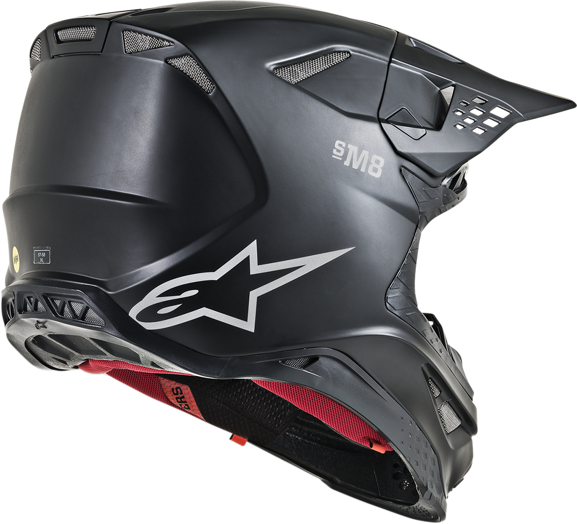 ALPINESTARS Supertech M8 Helmet - MIPS - Matte Black - 2XL 8300719-110-2X