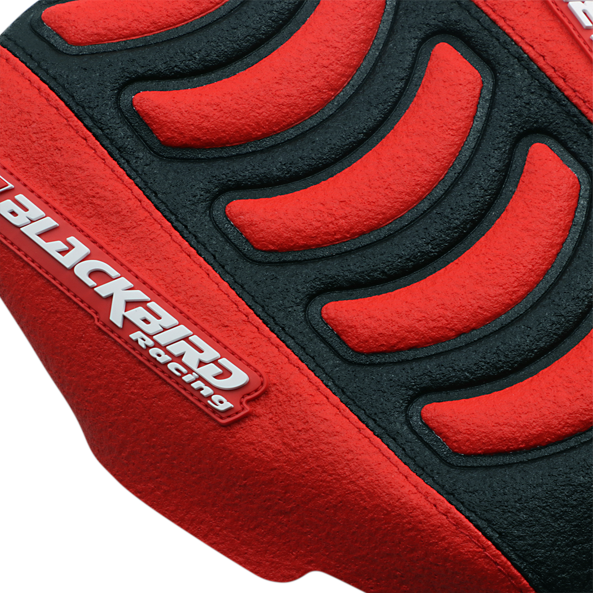 BLACKBIRD RACING Double Grip 3 Seat Cover - Black/Red - CRF 1135HUS