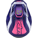 ALPINESTARS SM7 Helmet - Deed - Gloss Purple/Pink - 2XL 8302426-3142-XXL