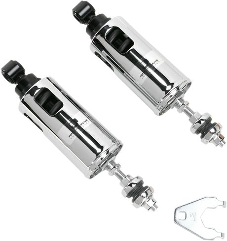 PROGRESSIVE SUSPENSION 422 Series Adjustable Shocks - Chrome - Standard 422-4037C