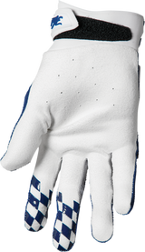 THOR Hallman Digit Gloves - White/Navy - 2XL 3330-6775