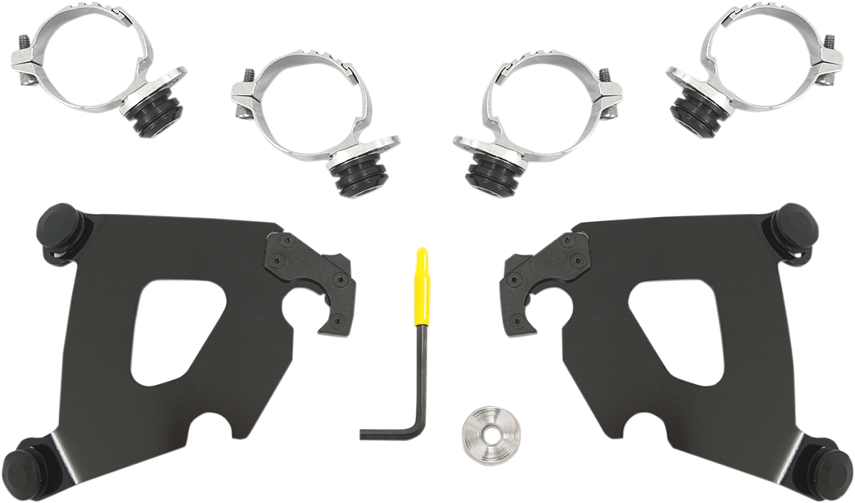 MEMPHIS SHADES Cafe Mounting Kit - Black - FXDL MEB2015