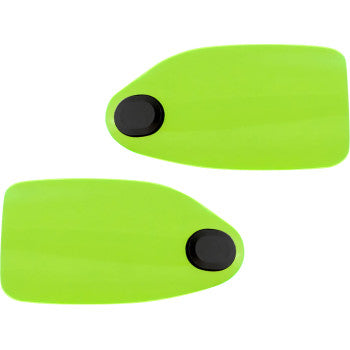 KLOCK WERKS Flare® Handguards - Harley-Davidson Cable Clutch - Green Ice KWS-01-0127-CC