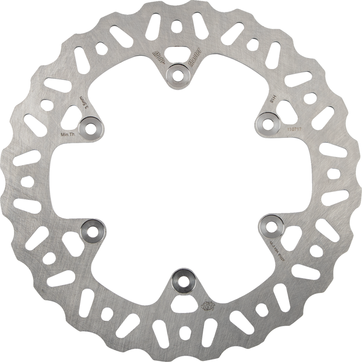 MOTO-MASTER Brake Rotor - Rear - Nitro 110717-PU