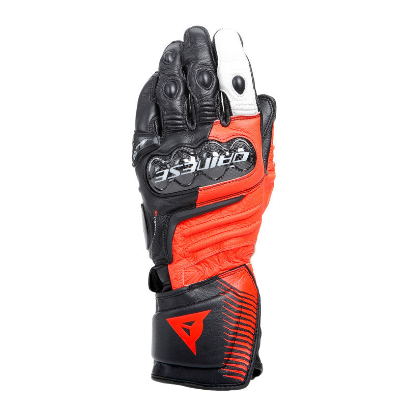 Dainese Carbon 4 Long Leather Gloves Black/Black/Black - Large 201815957-691-L