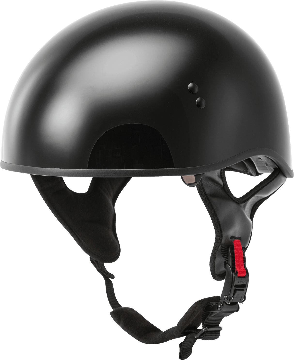 GMAX Hh-65 Half Helmet Naked Black Md H1650025