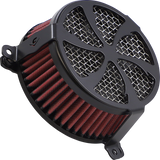 COBRA Swept Air Filter - Black - Bolt 06-0267-01B-SB