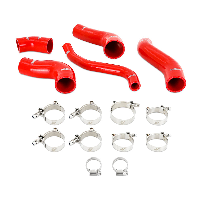 Mishimoto 13-17 Hyundai Veloster Turbo Silicone Intercooler Hose Kit - Red MMHOSE-VLSTR-13TRD