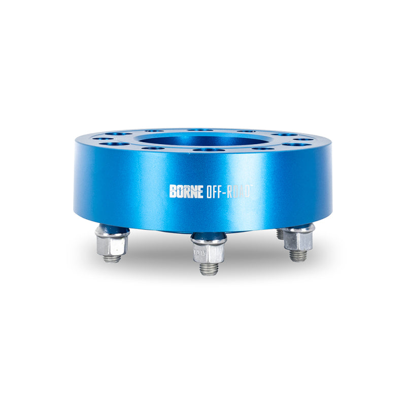 Borne Off-Road Wheel Spacers - 6x135 - 87.1 - 50 - M14 - Blue