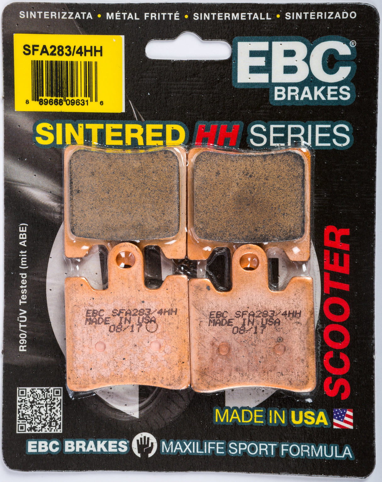 EBC Brake Pads Sfa283/4hh Double-H Sintered SFA283/4HH