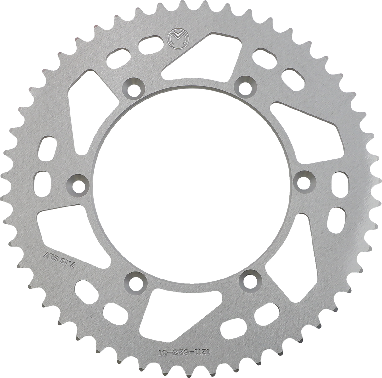 MOOSE RACING Rear Sprocket - 51 Tooth - Gas Gas/Suzuki 1211-822-51-11