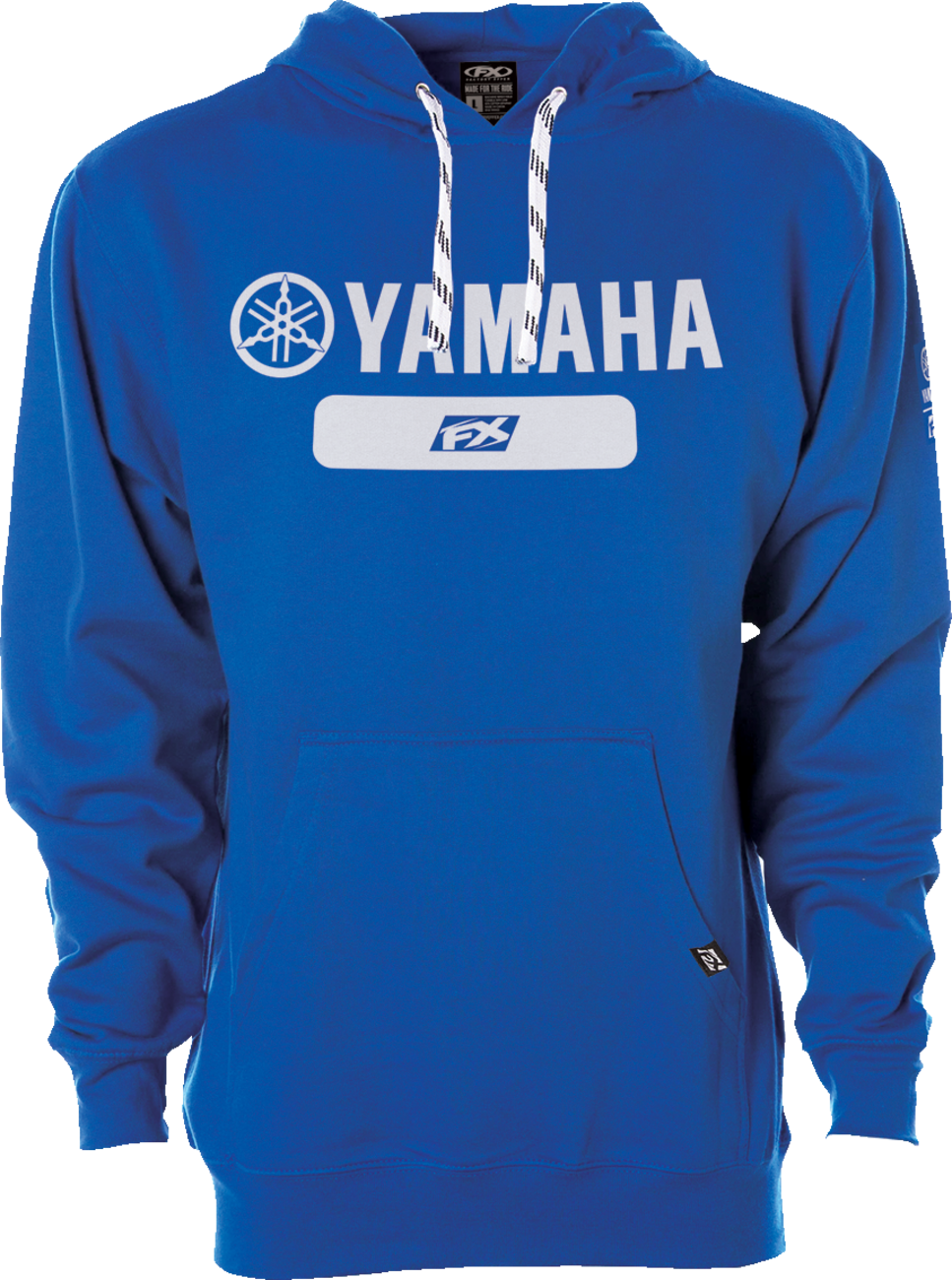 FACTORY EFFEX Yamaha University Pullover Hoodie - Royal Blue - Large 26-88204