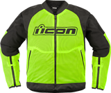 ICON Overlord3 Mesh™ Jacket - Hi-Viz Yellow - Small 2820-6748