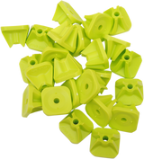 STUD BOY Single Backer Plates - Hi-viz Green - 24 Pack 2513-P1-HVG