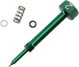 MOOSE RACING Fuel Mixture Screw by Zip-Ty - Green FMS01-GR