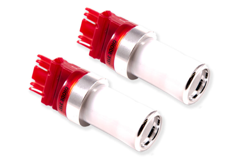 Diode Dynamics 3157 LED Bulb HP48 LED - Red (Pair)