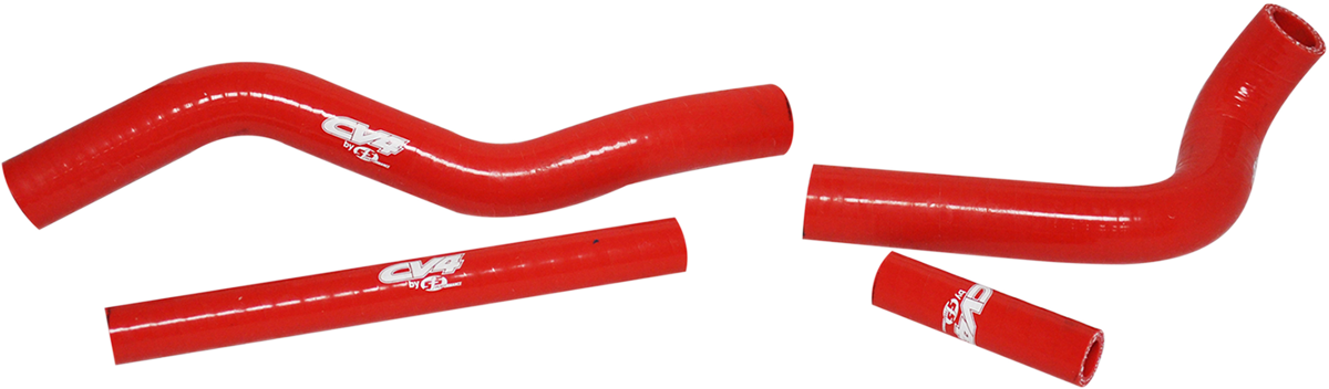 CV4 Radiator Hose Kit - Red - Suzuki SFSMBC20R