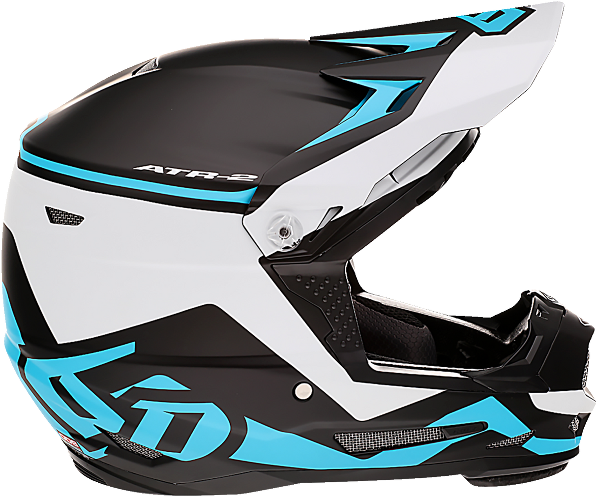 6D ATR-2Y Helmet - Drive - Cyan - Large 11-6302