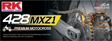 RK 428 MXZ1 - Chain - 134 Links - Natural 428MXZ1-134