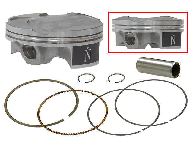 NAMURAPiston Kit Forged Nikasil Cyl 76.77/+0.01 13.5:1 HonFX-10042-B