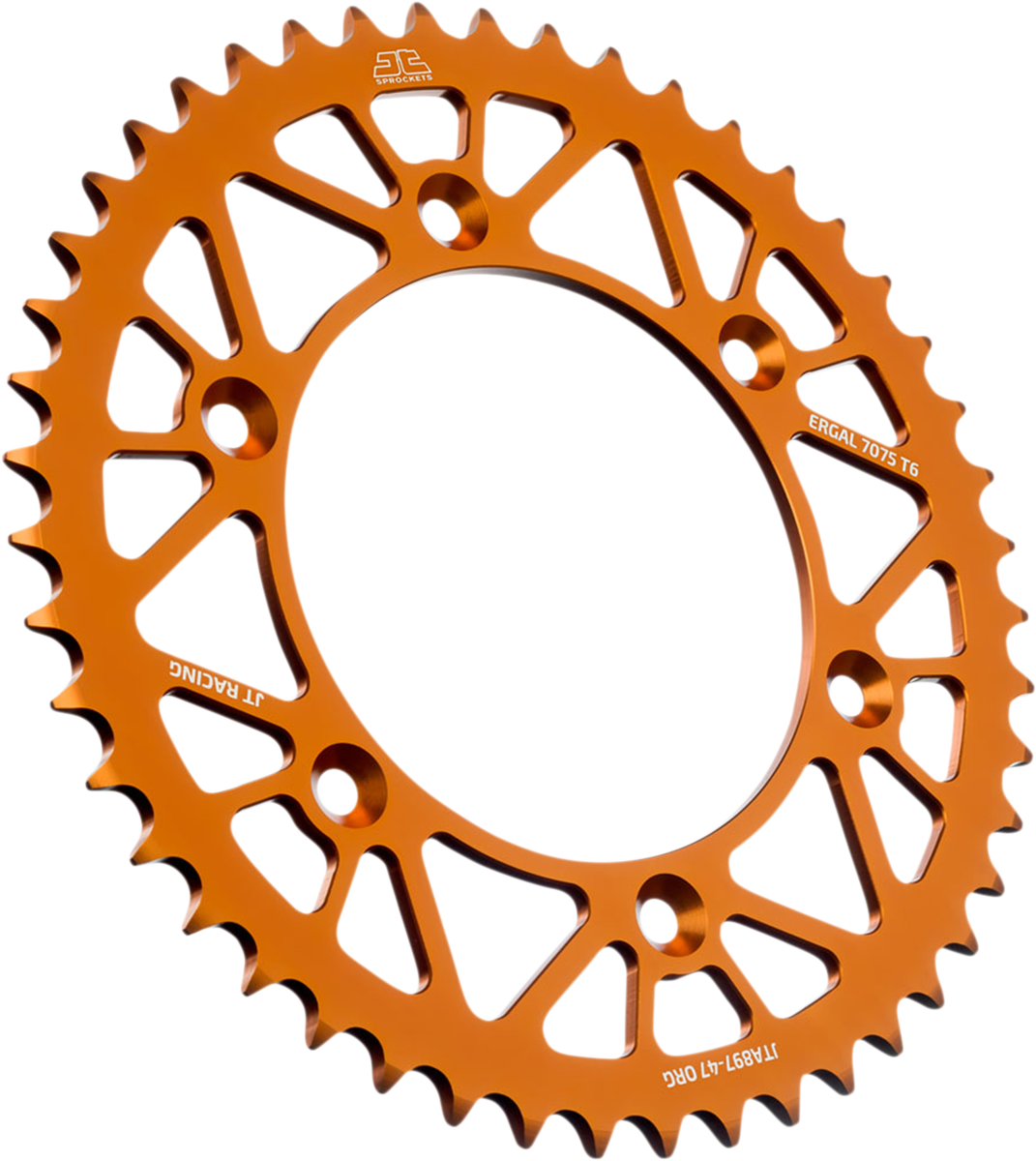 JT SPROCKETS Rear Sprocket - Orange - 47-Tooth JTA897.47ORG