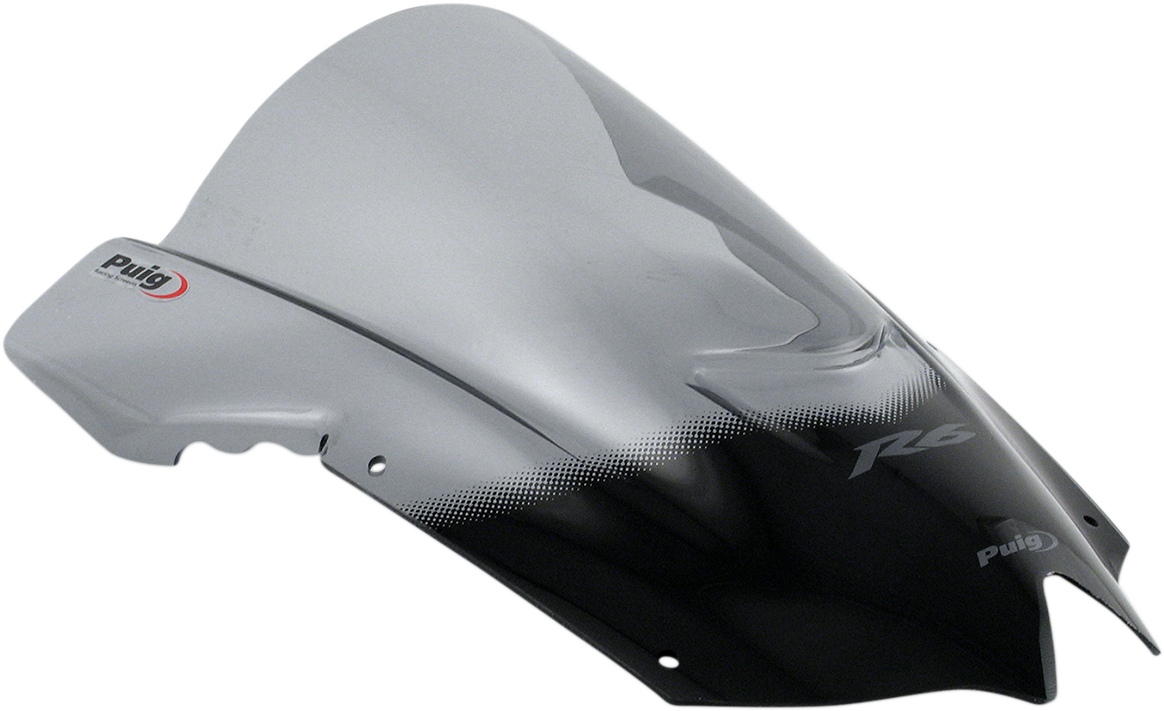 PUIG HI-TECH PARTS Race Windscreen - Smoke - R6 4635H