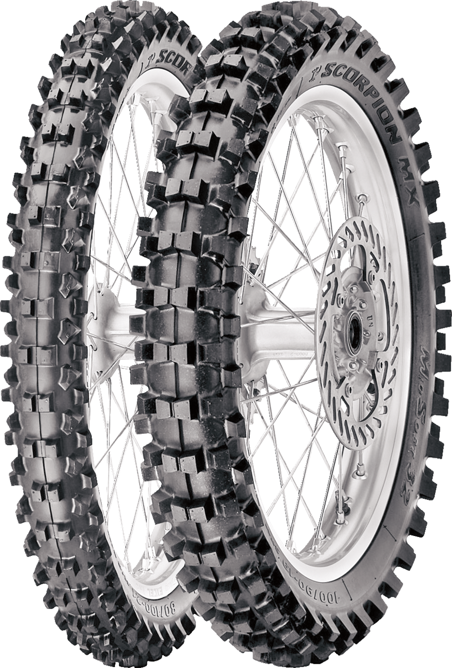 PIRELLI Tire - Scorpion MX32 Mid Soft - Front - 70/100-19 - 42M 3252600