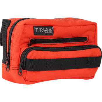 THRASHIN SUPPLY CO. Handlebar Bag Plus - Orange THB-0028