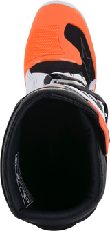 ALPINESTARS Youth Youth Tech 7S Boots - Black/Orange/White - US 5 2015017-1241-5