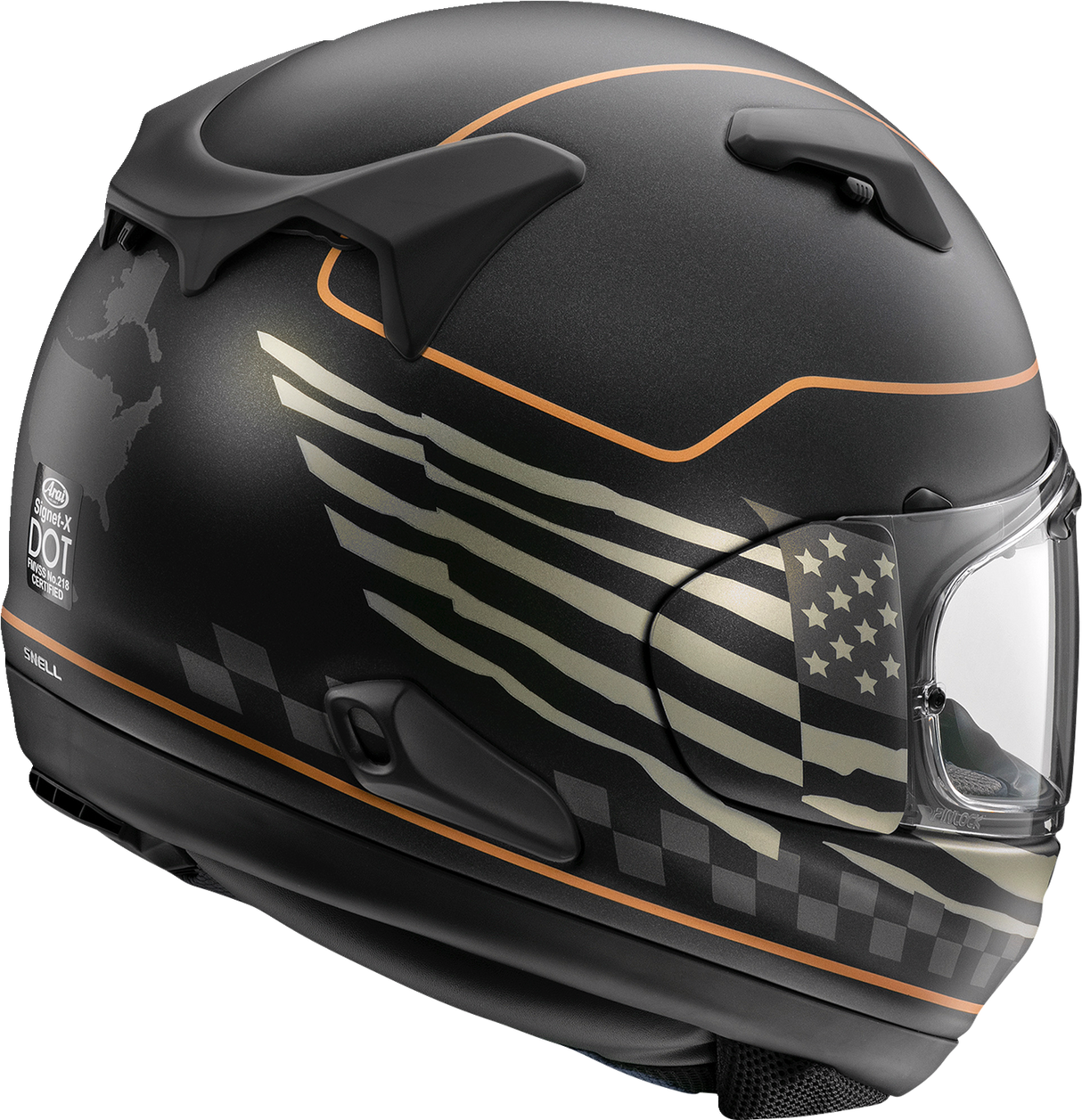 ARAI Signet-X Helmet - US Flag - Black Frost - Small 0101-15954