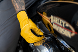 BILTWELL Borrego Gloves - Gold/Black - XS 1506-0701-301